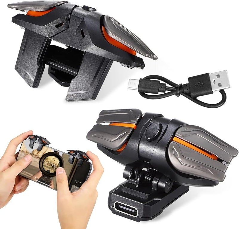 Game Controller Triggers with Gloves Finger Design Fast Response Includes Charging Cable - Image 1